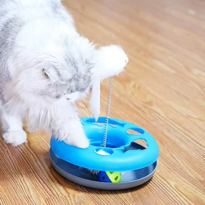 Jouets pour Chats - InteractiveCatToys™ - Bleu