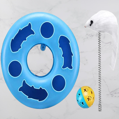Jouets pour Chats - InteractiveCatToys™ - Bleu