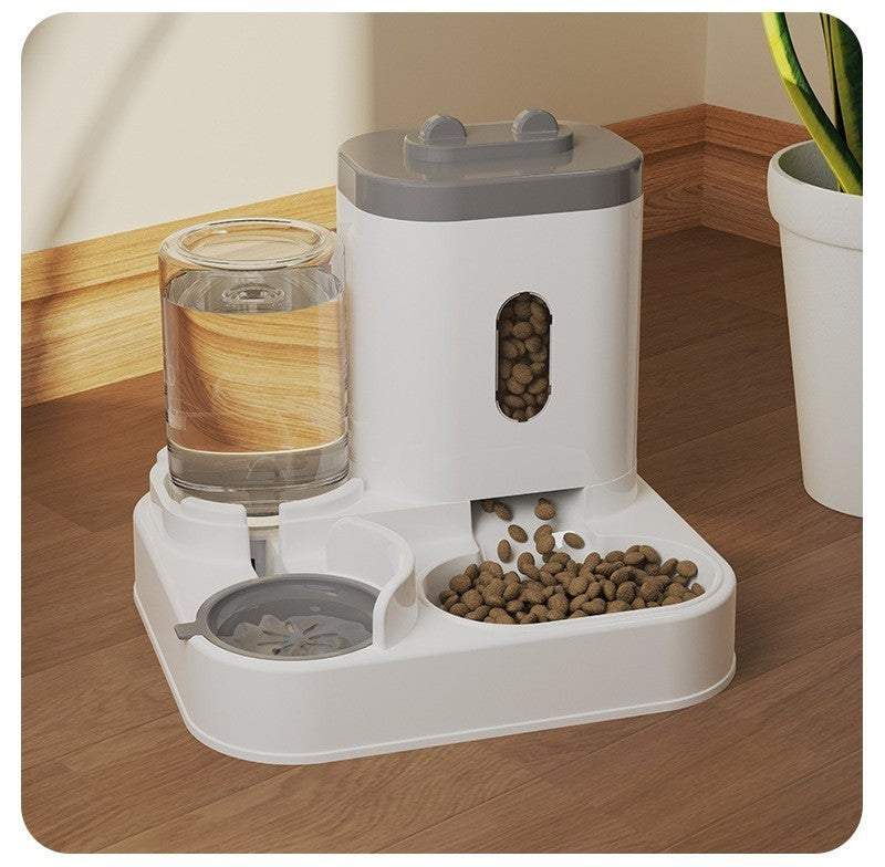 Distributeur eau/croquette 2-in-one