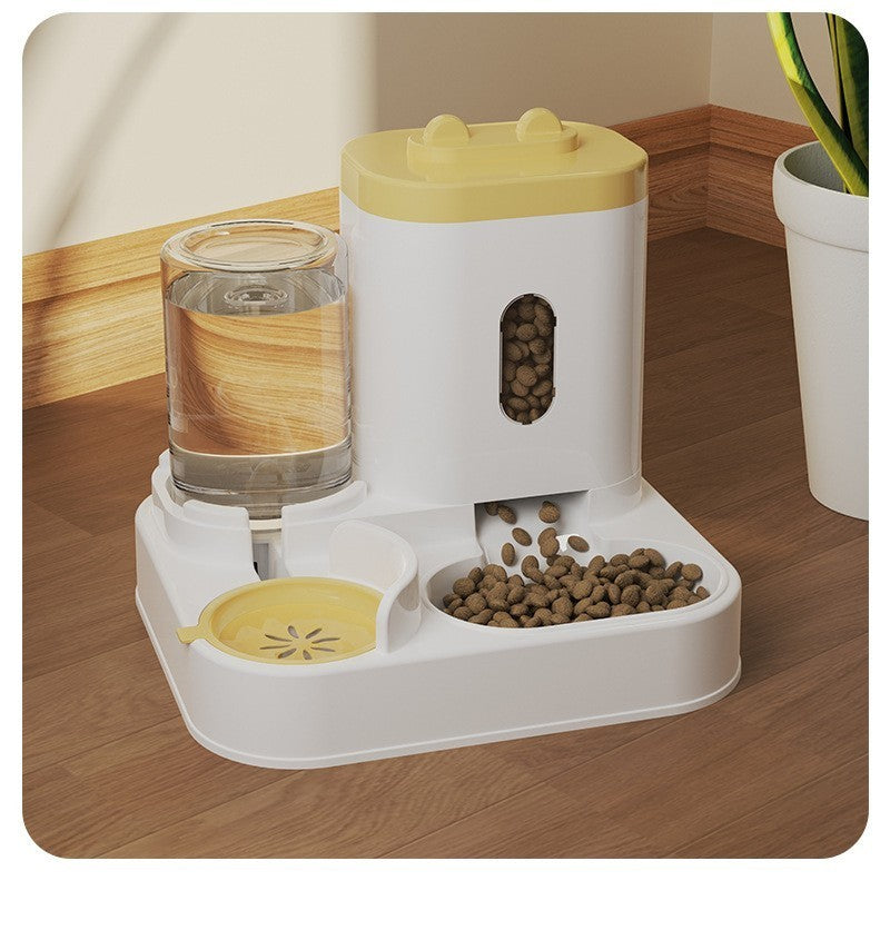 Distributeur eau/croquette 2-in-one