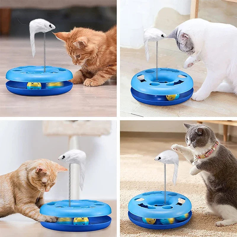 Jouets pour Chats - InteractiveCatToys™ - Bleu