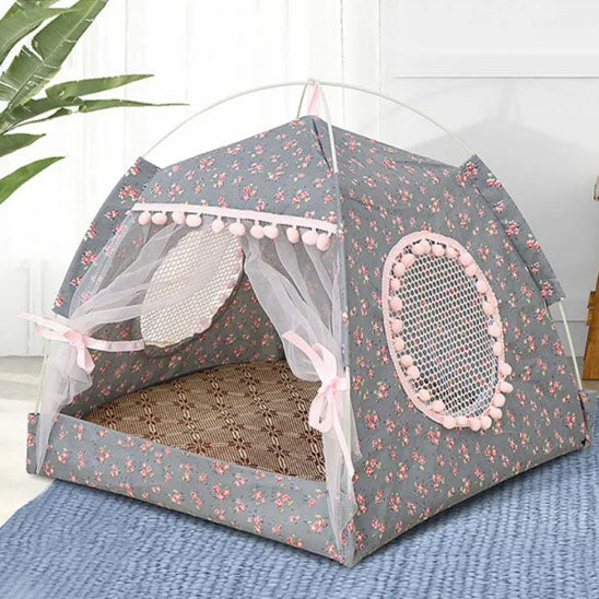 Tente de luxe portable pour chat