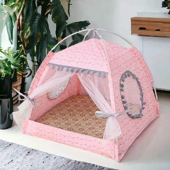 Tente de luxe portable pour chat