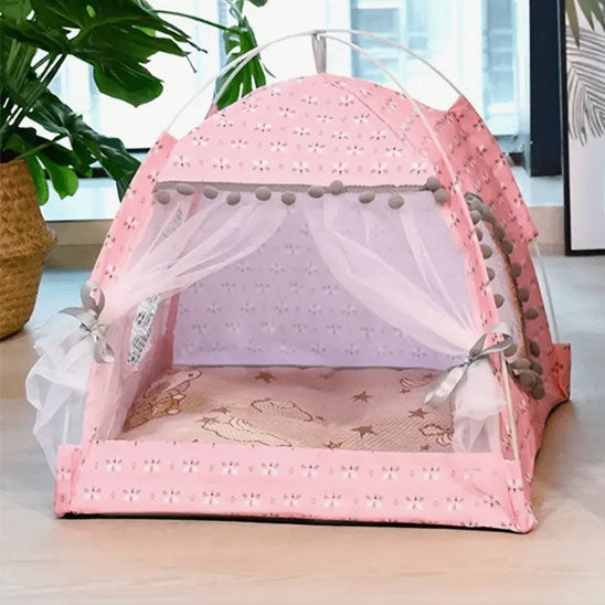 Tente de luxe portable pour chat