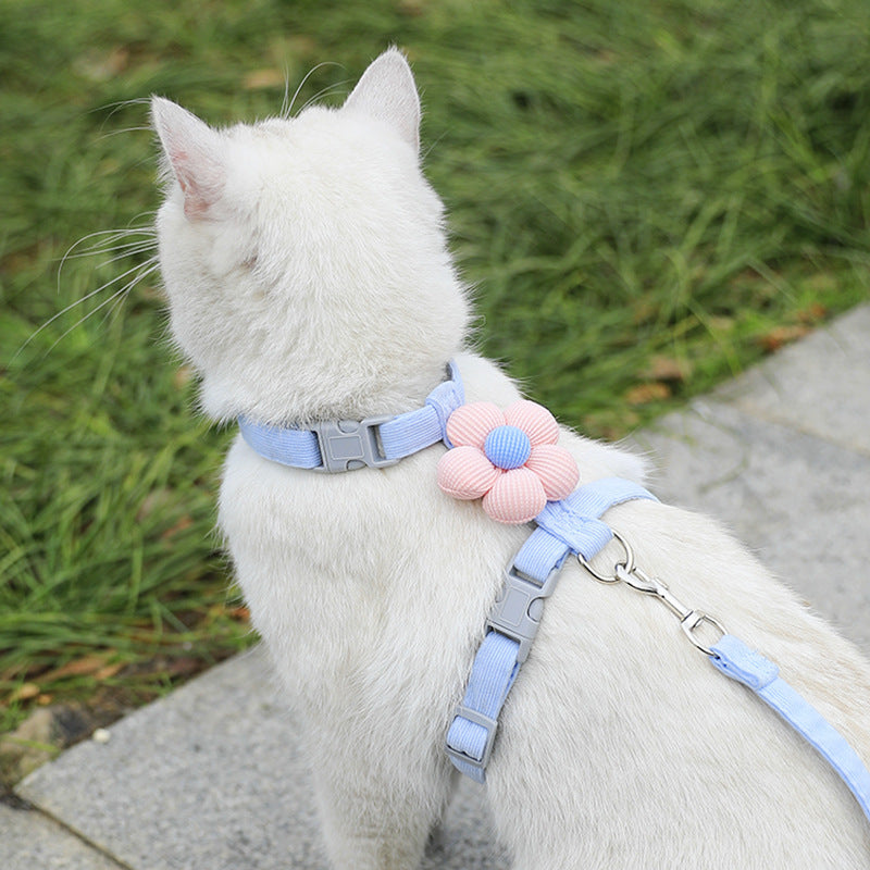 Harnais et laisse JolieFleur™ | Harnais pour chat