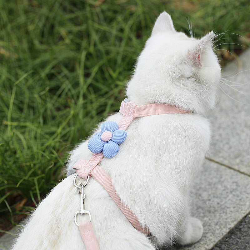 Harnais et laisse JolieFleur™ | Harnais pour chat