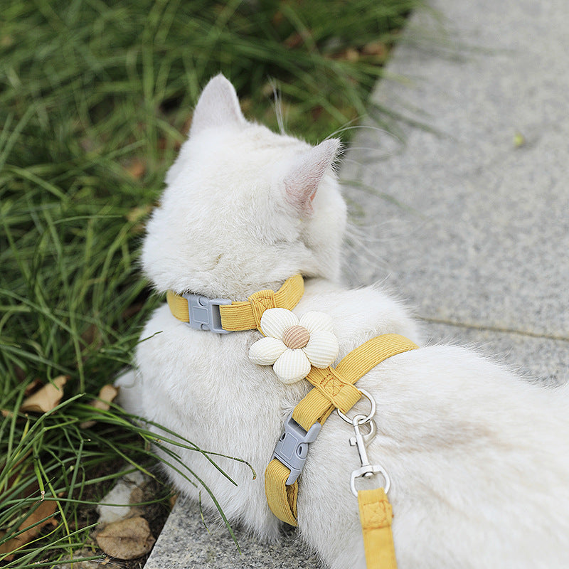 Harnais et laisse JolieFleur™ | Harnais pour chat
