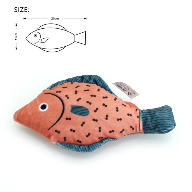 Jouet Catnip Poisson3D™ | Jouet pour chat en peluche