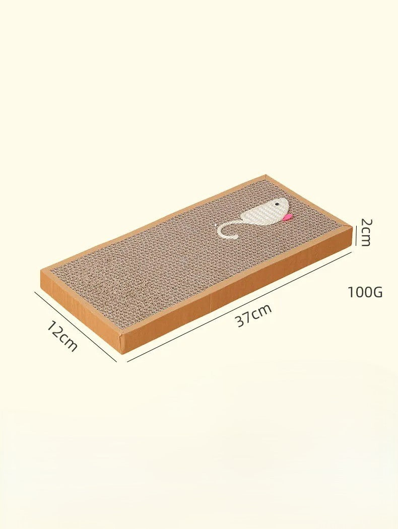 Grattoir pour chat en carton