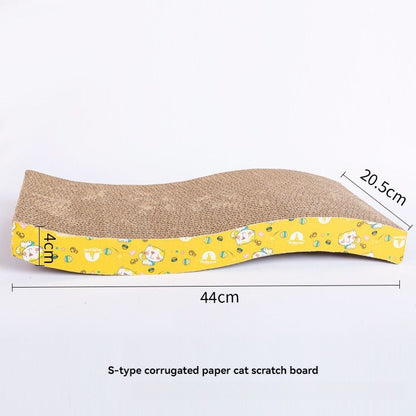 Tapis à griffer réversible en carton ondulé