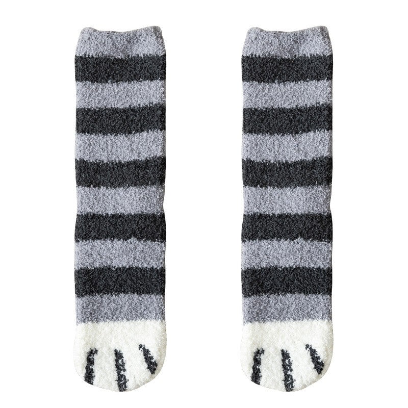 Chaussettes à motif de chat