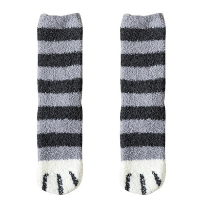 Chaussettes à motif de chat