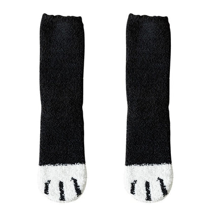 Chaussettes à motif de chat