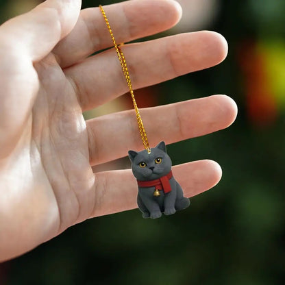 Calendrier de l’Avent Chat 2025 | Ornements Félin en Acrylique