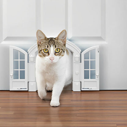 Portes françaises Purrrfect™ | Chatière pour chat