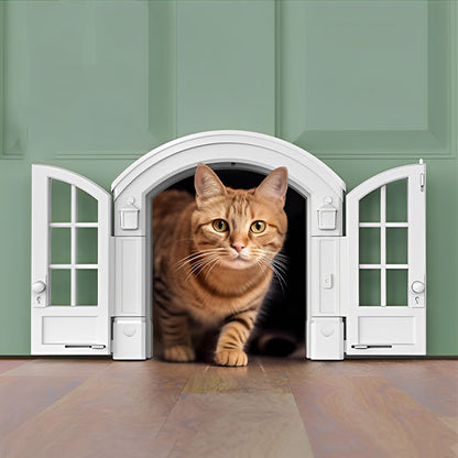 Portes françaises Purrrfect™ | Chatière pour chat