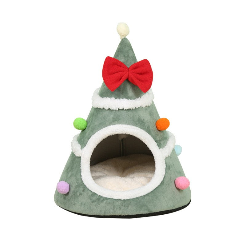 Sapin Douillet de Noël pour Chat