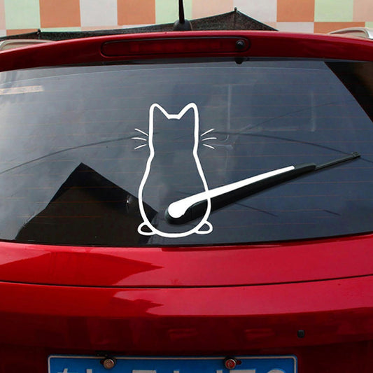 Chat mignon™ | Sticker pour auto