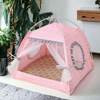 Tente de luxe portable pour chat