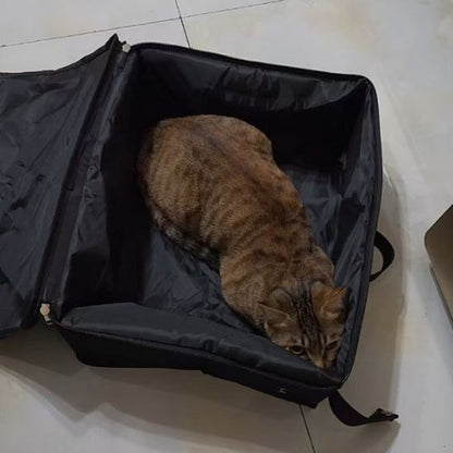 bac de litière de voyage