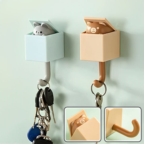 crochet mur coucou chat
