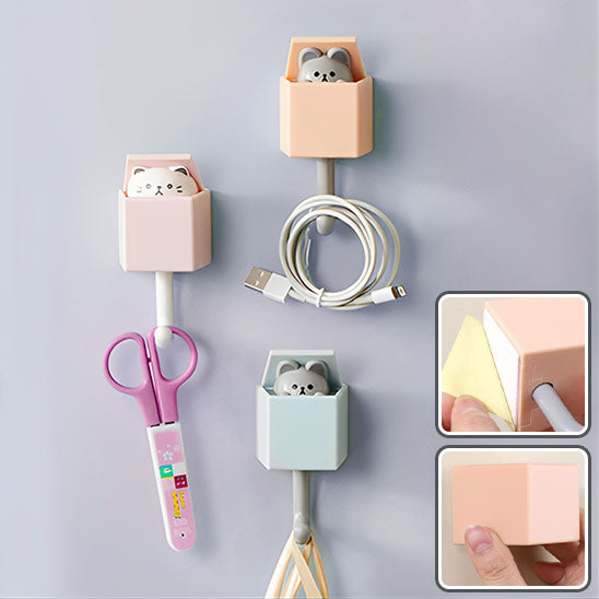 crochet mur coucou chat
