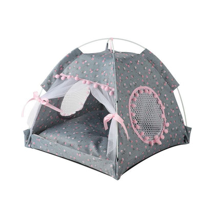 Tente de luxe portable pour chat