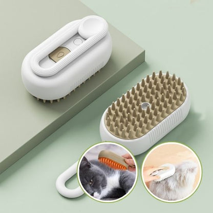 Brosse à vapeur 3 en 1 FastClean pour chat