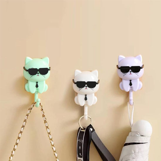 Crochet mural - Chat coquin