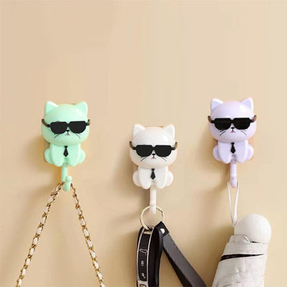 Crochet mural - Chat coquin