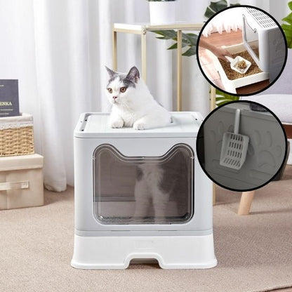 Litière pour chat avec pelle Clean&Go