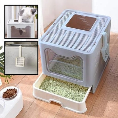 Litière pour chat avec pelle Clean&Go