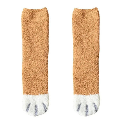 Chaussettes à motif de chat