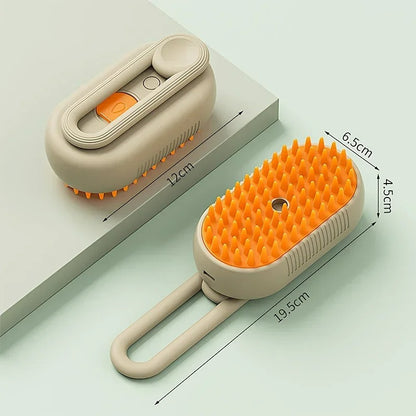 Brosse à vapeur 3 en 1 FastClean pour chat