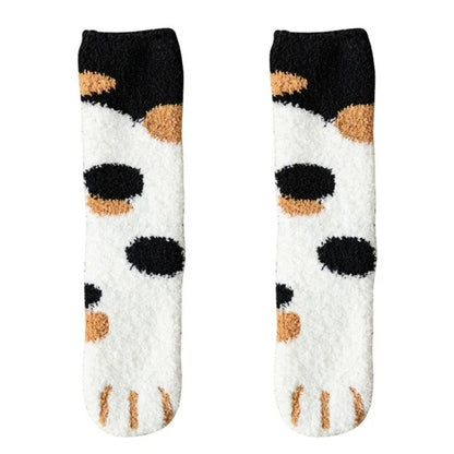Chaussettes à motif de chat