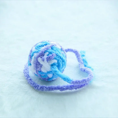 Boules de Fil de Laine colorées pour Chats