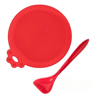 Couvercle d'étanchéité KeepFood avec cuillère
