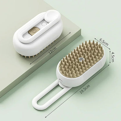 Brosse à vapeur 3 en 1 FastClean pour chat