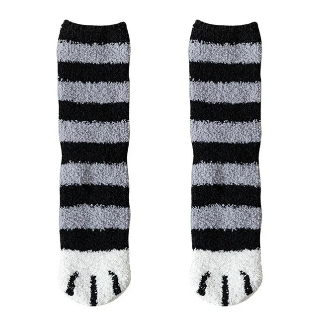 Chaussettes à motif de chat