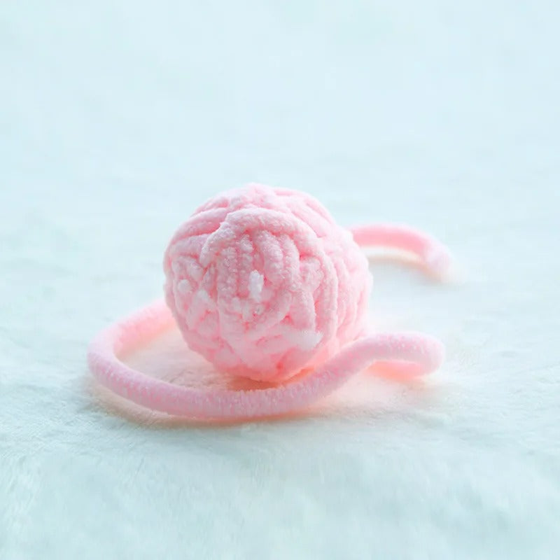 Boules de Fil de Laine colorées pour Chats