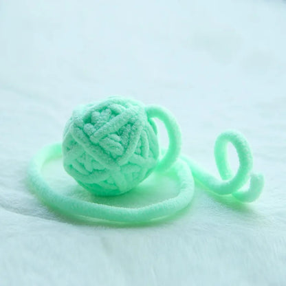 Boules de Fil de Laine colorées pour Chats